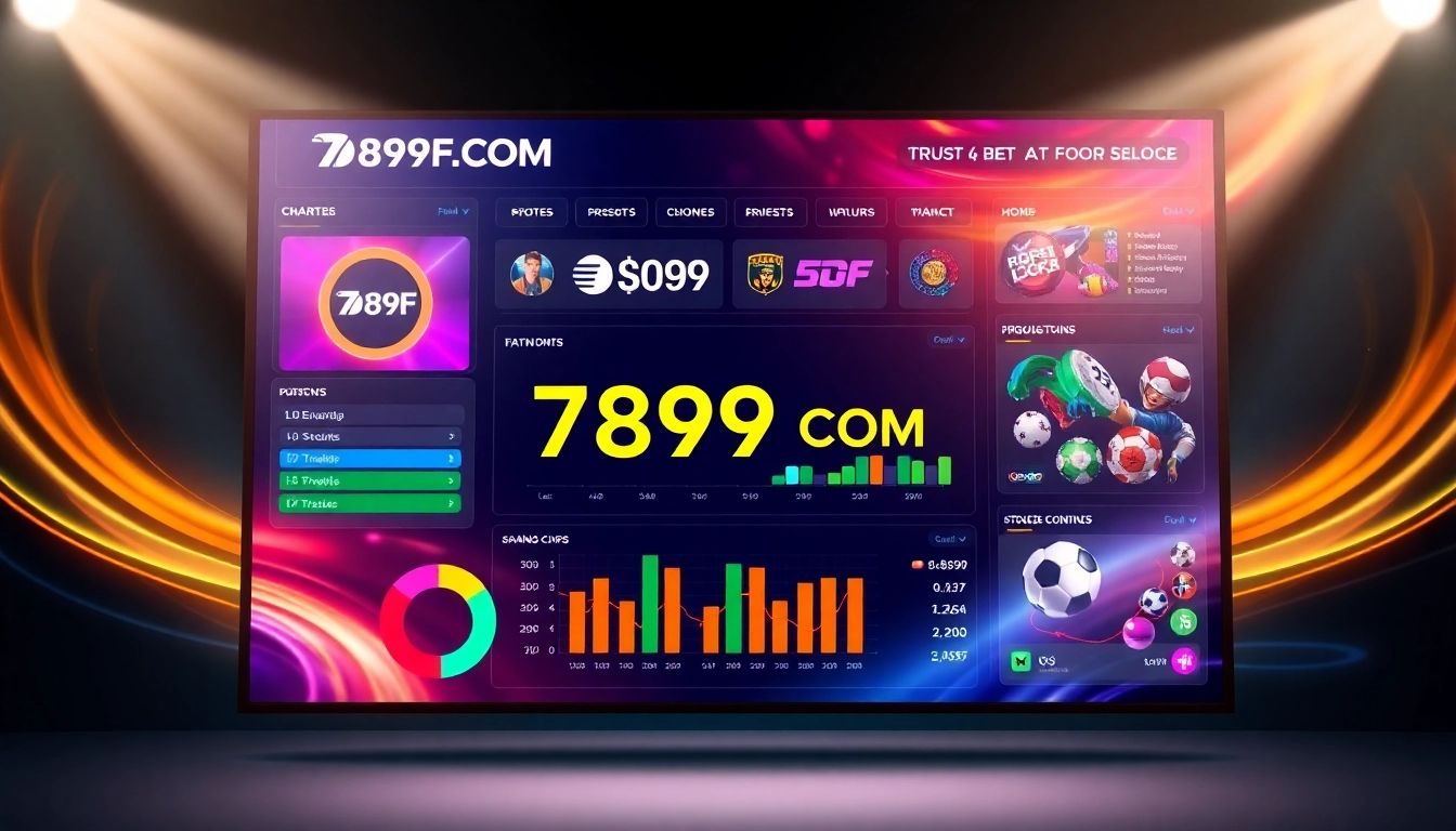 789F COM online betting platform with vibrant interface and engaging sports visuals, emphasizing trust and user engagement for gambling enthusiasts