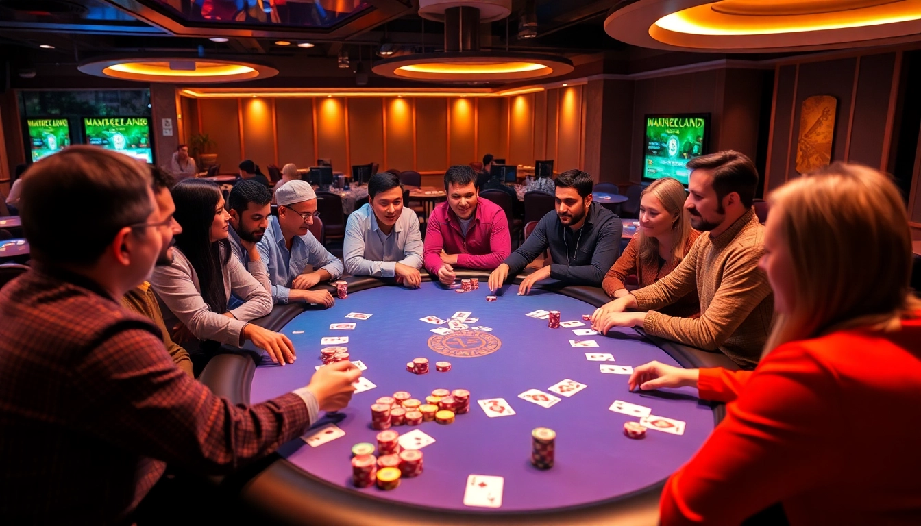 High-quality image showing players engaging in Clubgg poker on a user-friendly digital platform, highlighting community and game variety for online poker enthusiasts.
