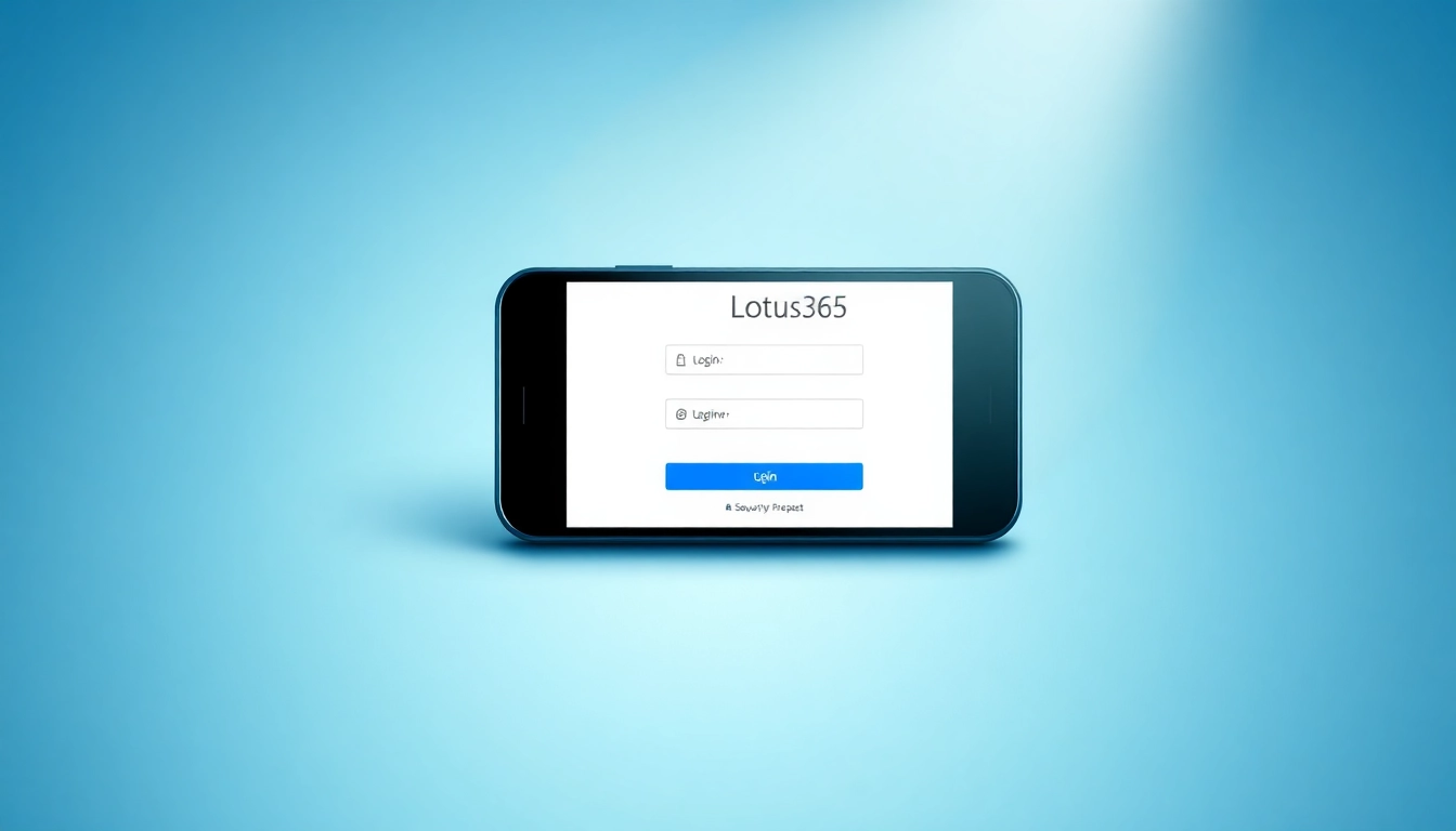 Silhouette of a user securely logging into Lotus365 online account on a sleek device, highlighting ease of access and security features for users.