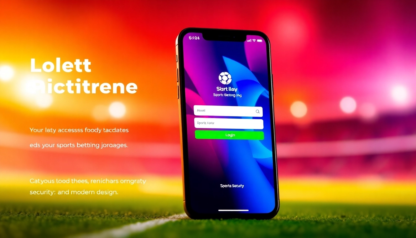 Reddybook Login page displayed on a smartphone with secure interface and sports betting elements, highlighting user access and safety.
