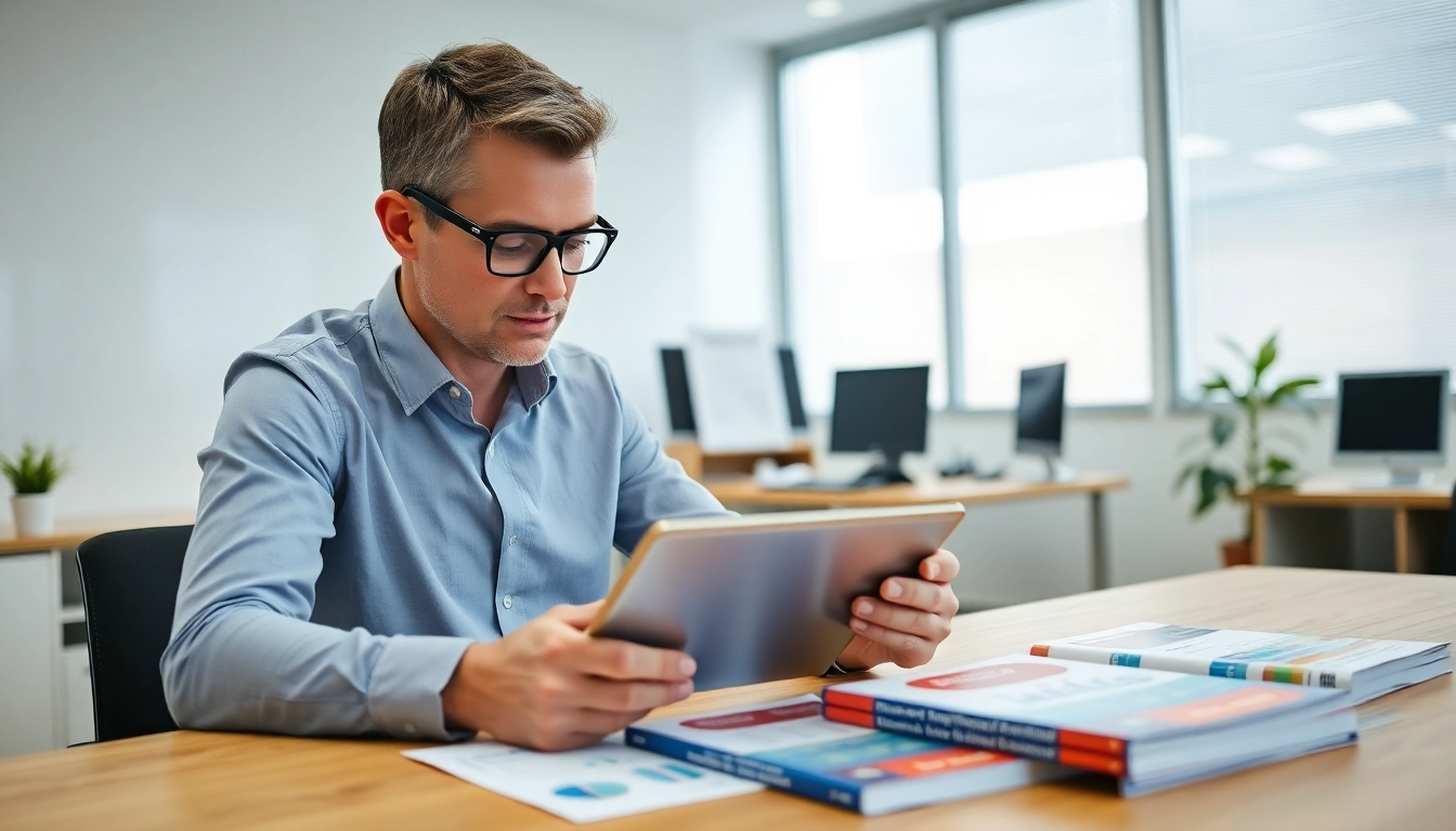 UK Pension Guide features a professional advisor analyzing retirement plans with detailed