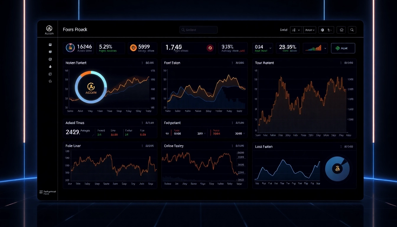 Professional analysis of aicoin cryptocurrency market with dynamic charts and real-time data